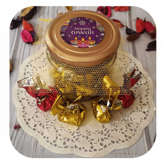 Diwali Special Flavored Chocolates Jar online delivery in Noida, Delhi, NCR, Gurgaon