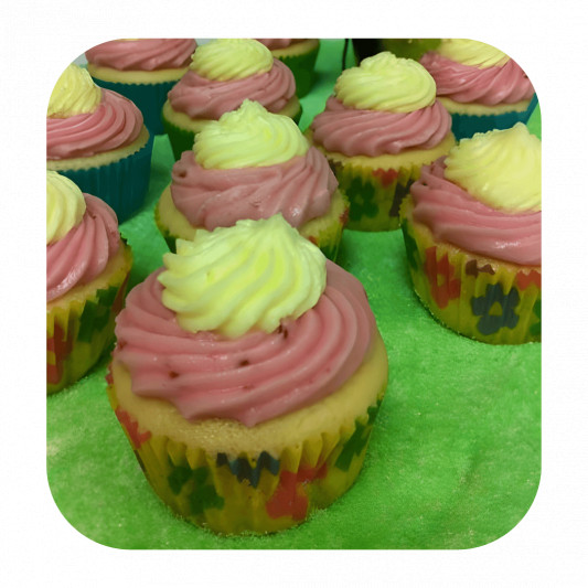 Vanilla Tutti Fruitti Cupcake online delivery in Noida, Delhi, NCR, Gurgaon