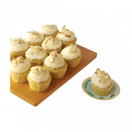 Vanilla Almond Cupcake online delivery in Noida, Delhi, NCR, Gurgaon