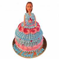 Pink Doll Cake online delivery in Noida, Delhi, NCR,
                    Gurgaon