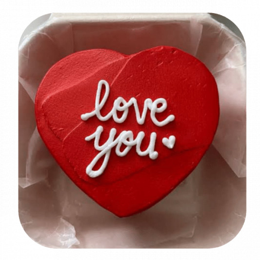 Red Heart Bento Cake online delivery in Noida, Delhi, NCR, Gurgaon