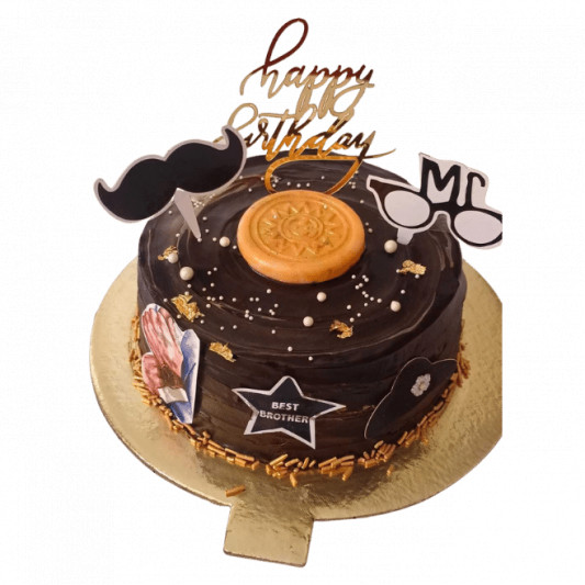 Mr. Theme Chocolate Cake online delivery in Noida, Delhi, NCR, Gurgaon