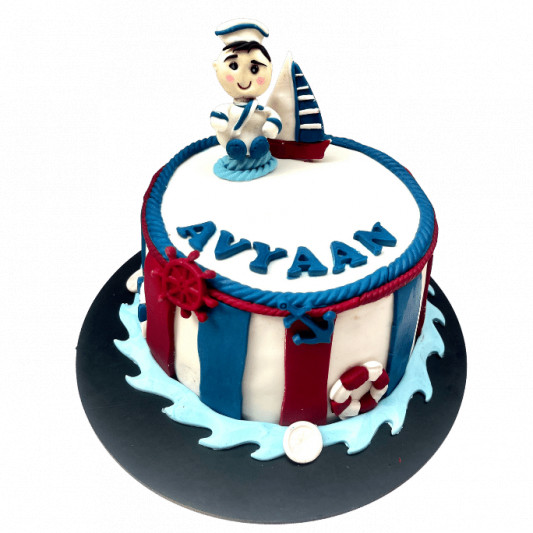 Nautical Theme Cake online delivery in Noida, Delhi, NCR, Gurgaon