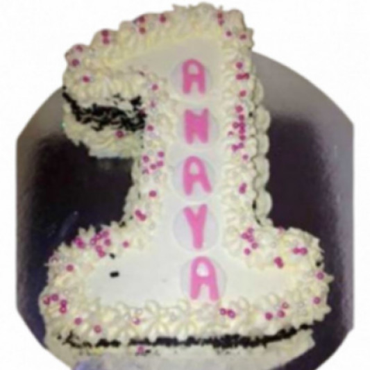 Customized 10 Letter cake online delivery in Noida, Delhi, NCR, Gurgaon