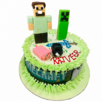 Minecraft Cake online delivery in Noida, Delhi, NCR,
                    Gurgaon