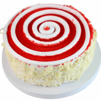 Red Velvet Swirl Cake online delivery in Noida, Delhi, NCR,
                    Gurgaon