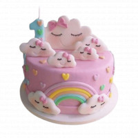 Birthday Rainbow Cake online delivery in Noida, Delhi, NCR,
                    Gurgaon