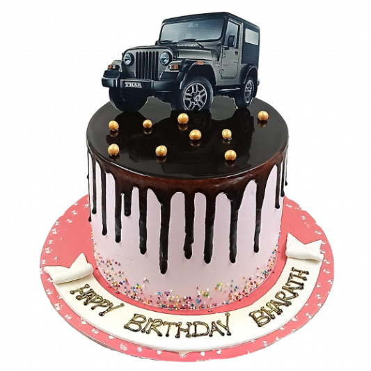 Thar Theme Designer Cake online delivery in Noida, Delhi, NCR, Gurgaon