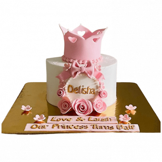 Birthday Crown Cake for Princess online delivery in Noida, Delhi, NCR, Gurgaon