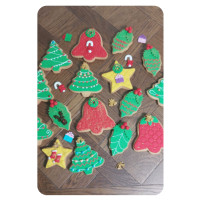 Christmas Theme Small Cookies  online delivery in Noida, Delhi, NCR,
                    Gurgaon