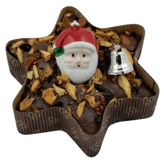 Star Shaped Christmas Plum Cake online delivery in Noida, Delhi, NCR, Gurgaon