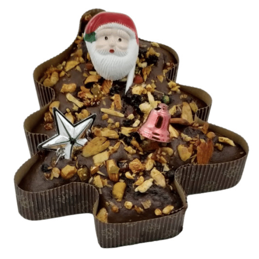 Xmas Tree Shaped Plum Cake online delivery in Noida, Delhi, NCR, Gurgaon