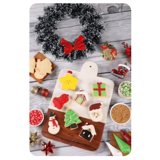 DIY Christmas Cookie Kit  online delivery in Noida, Delhi, NCR, Gurgaon