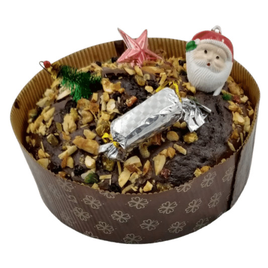 Christmas Plum Cake Round online delivery in Noida, Delhi, NCR, Gurgaon