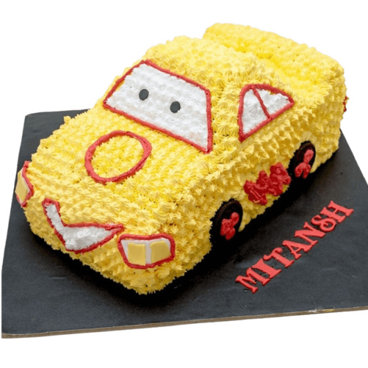 Car Theme Cream Cake online delivery in Noida, Delhi, NCR, Gurgaon