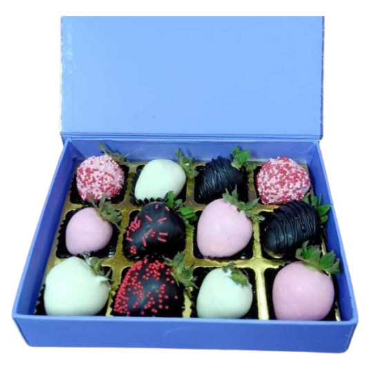 Assorted Flavored Covered Strawberries online delivery in Noida, Delhi, NCR, Gurgaon