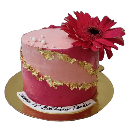 Designer Floral Tall Cake online delivery in Noida, Delhi, NCR, Gurgaon