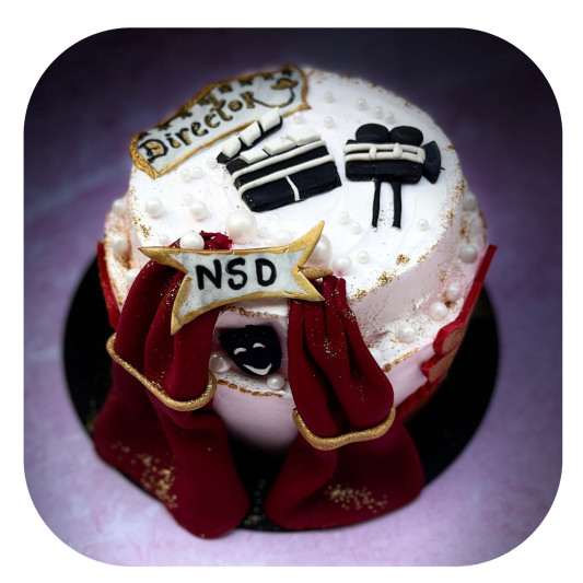 Theatre Artist Theme Cake online delivery in Noida, Delhi, NCR, Gurgaon