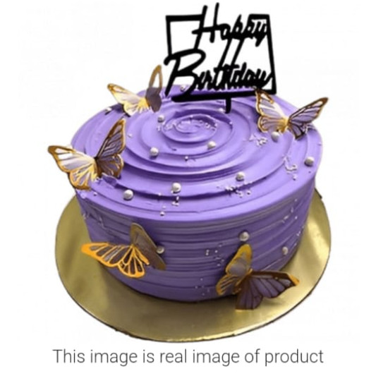 Purple Birthday Cake online delivery in Noida, Delhi, NCR, Gurgaon