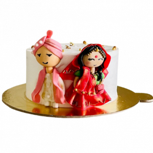 Newly Married Cake online delivery in Noida, Delhi, NCR, Gurgaon