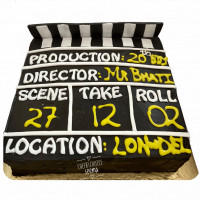 Movie Clapper Board Cake online delivery in Noida, Delhi, NCR,
                    Gurgaon