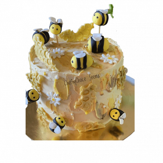 Honey Bee Birthday Cake online delivery in Noida, Delhi, NCR, Gurgaon