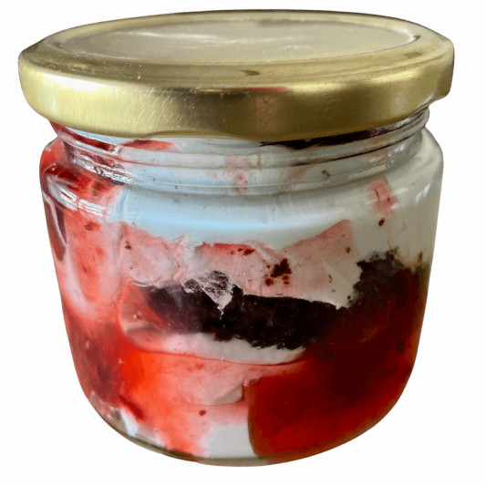 Strawberry Jar Cake Pack of 2 online delivery in Noida, Delhi, NCR, Gurgaon