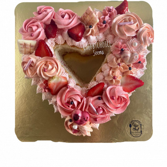 Love Heart Cake online delivery in Noida, Delhi, NCR, Gurgaon