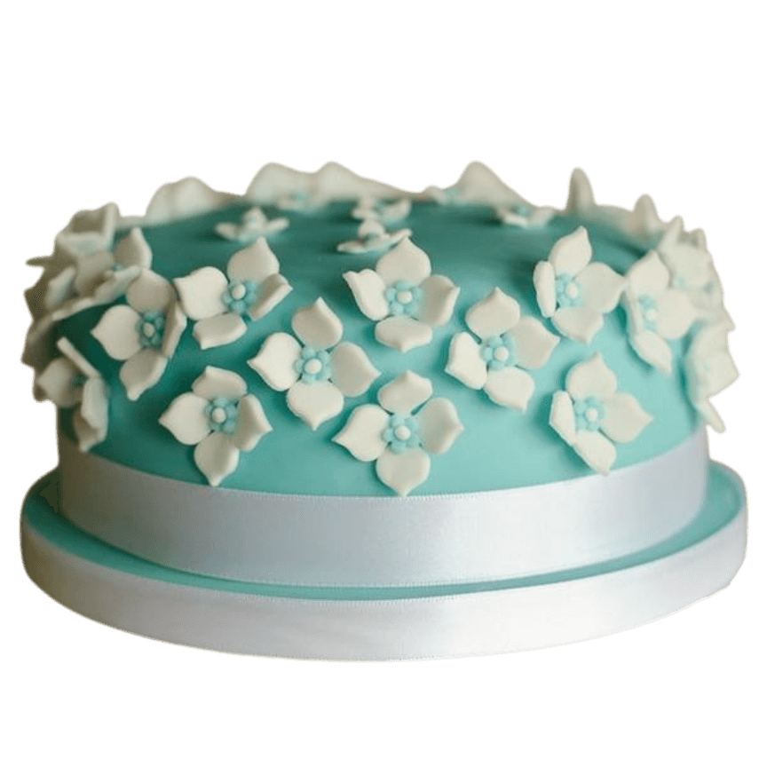 Fondant Flower Cake online delivery in Noida, Delhi, NCR, Gurgaon