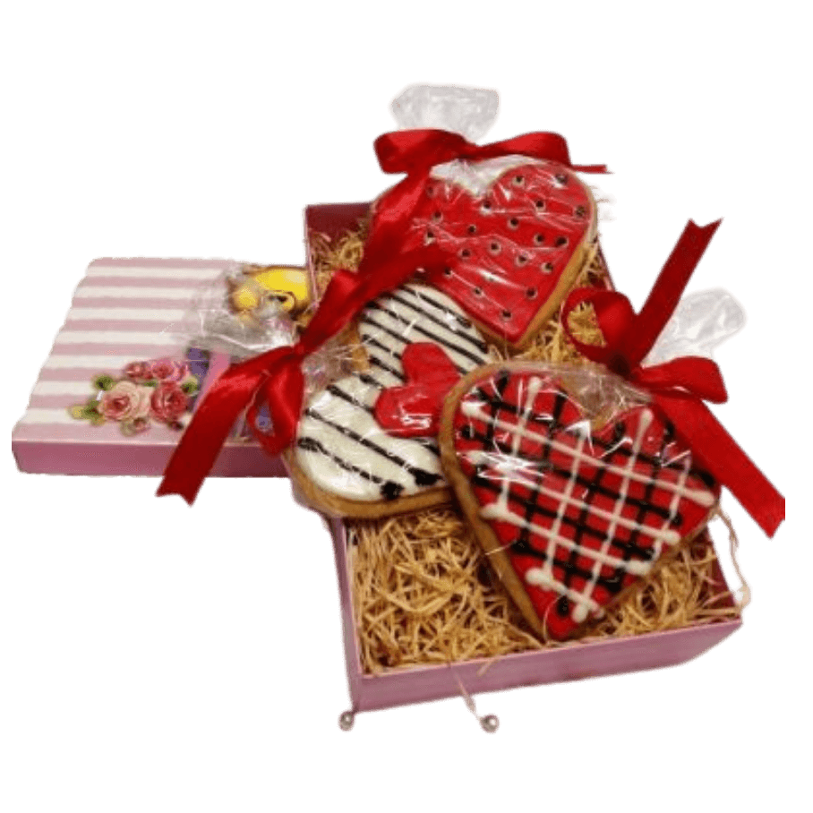 Valentines Cookie Box online delivery in Noida, Delhi, NCR,
                    Gurgaon