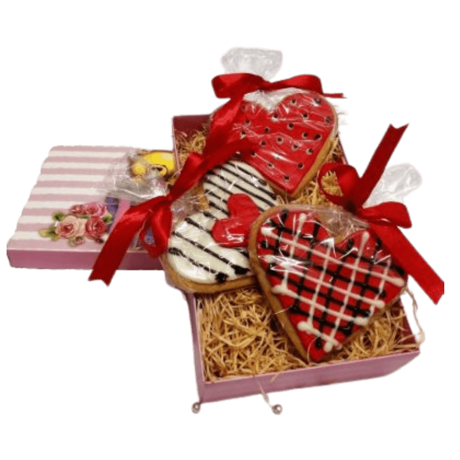 Valentines Cookie Box online delivery in Noida, Delhi, NCR, Gurgaon