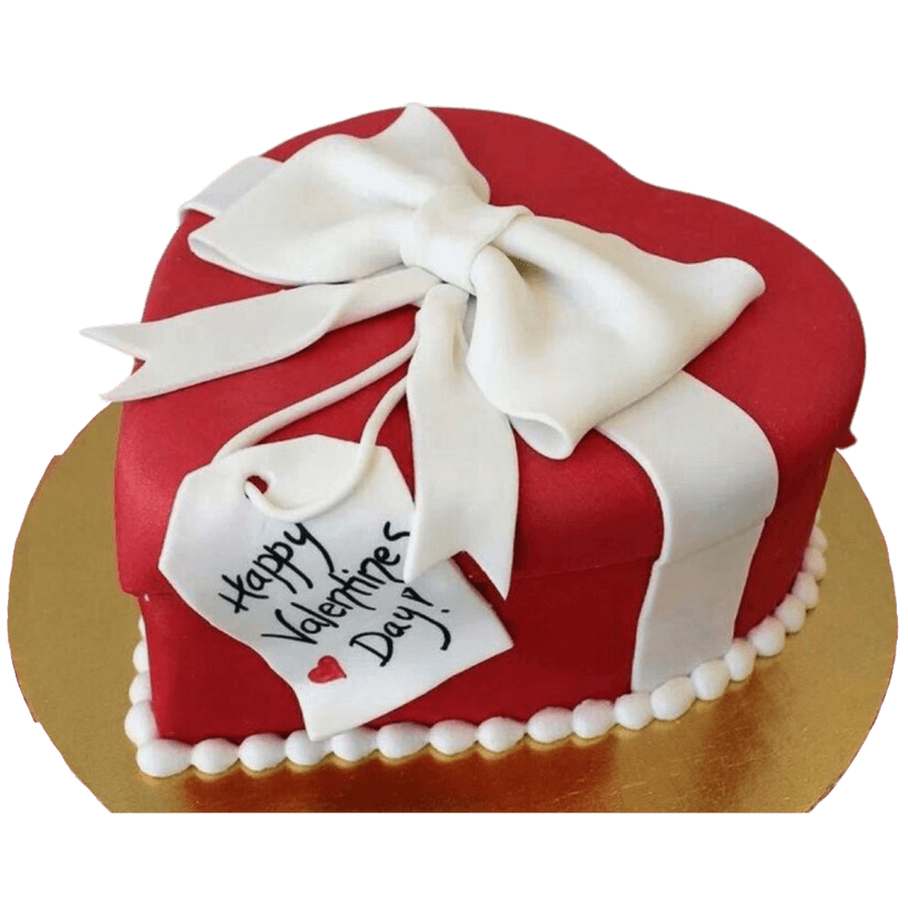Heart Fondant Bow Cake online delivery in Noida, Delhi, NCR,
                    Gurgaon