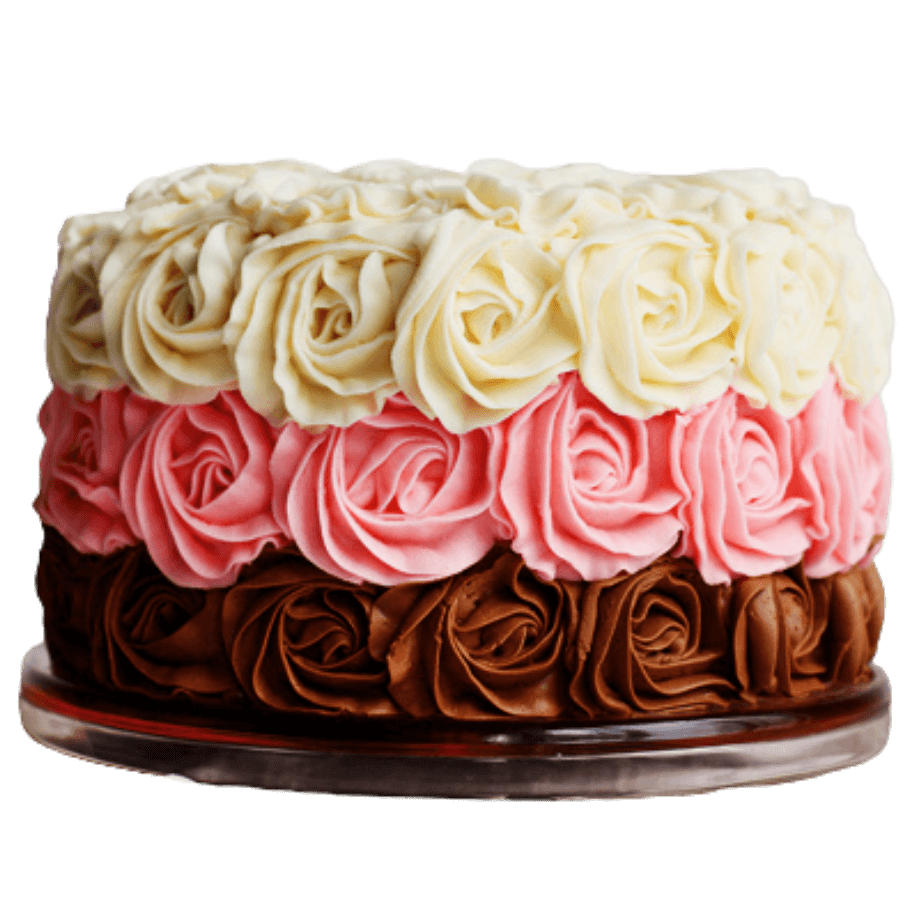 Rose Trio Cake online delivery in Noida, Delhi, NCR,
                    Gurgaon