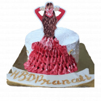Back View Doll Pull me up Cake online delivery in Noida, Delhi, NCR,
                    Gurgaon