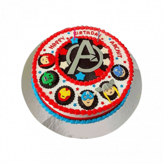 AVENGERS - Edible Cake Topper, Cupcake Toppers, Strips – Edible Prints On  Cake (EPoC)