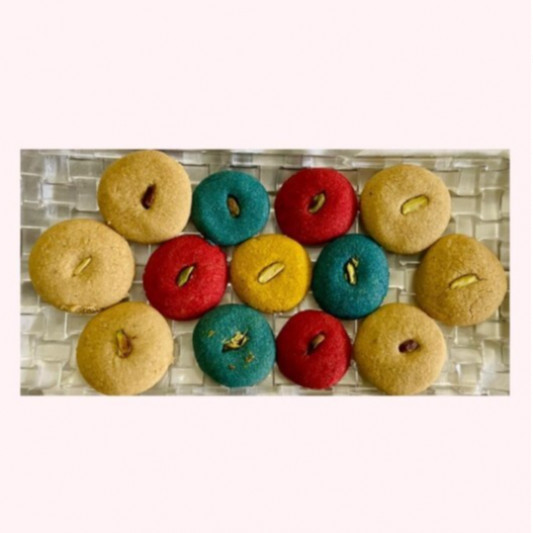 Desi Ghee Colorful Nankhatai online delivery in Noida, Delhi, NCR, Gurgaon