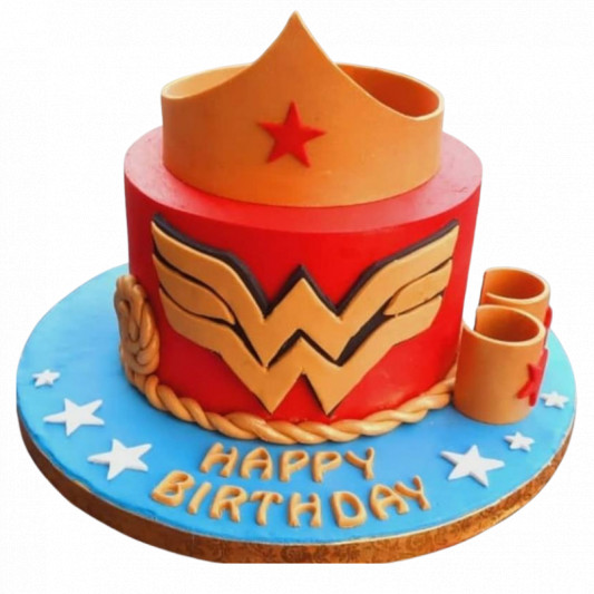 Wonder Woman Cake online delivery in Noida, Delhi, NCR, Gurgaon