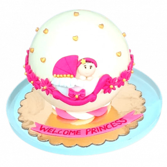 New Born Baby Welcome Cake online delivery in Noida, Delhi, NCR, Gurgaon