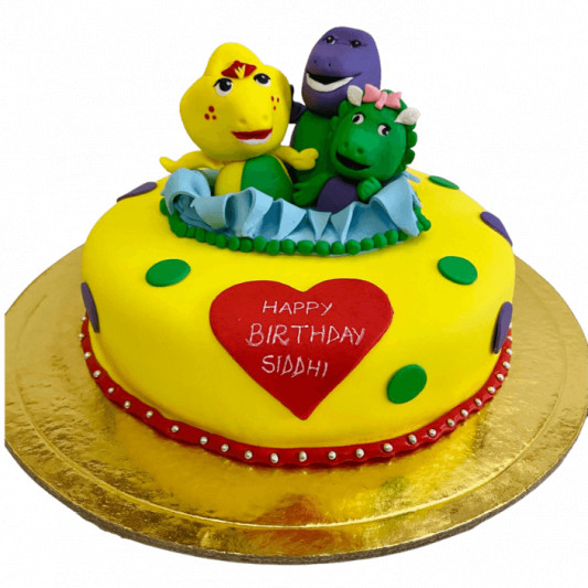 Barney Birthday Cake online delivery in Noida, Delhi, NCR, Gurgaon