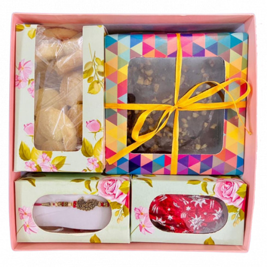 Rakhi Hamper for Brother online delivery in Noida, Delhi, NCR, Gurgaon