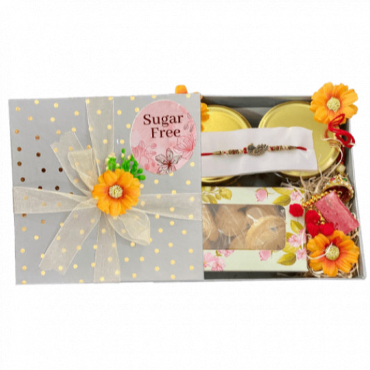 Sugar free  Rakhi Gifts for Diabetics online delivery in Noida, Delhi, NCR, Gurgaon