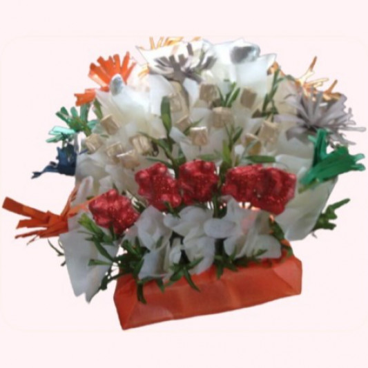Flower Chocolates Bouquet online delivery in Noida, Delhi, NCR, Gurgaon