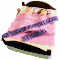 25 Anniversary Fondant Cake online delivery in Noida, Delhi, NCR,
                    Gurgaon