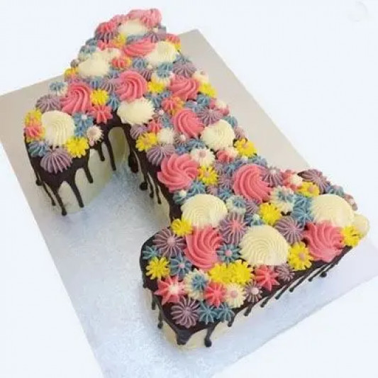 Number Cake online delivery in Noida, Delhi, NCR, Gurgaon