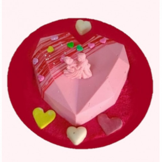 Heart Pinata Cake online delivery in Noida, Delhi, NCR, Gurgaon