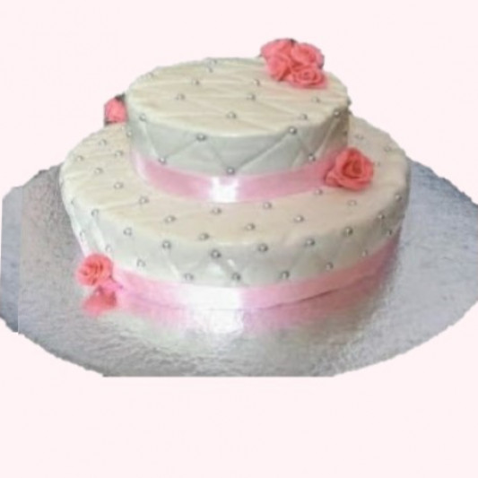  2 Tier Fondant Cake online delivery in Noida, Delhi, NCR, Gurgaon