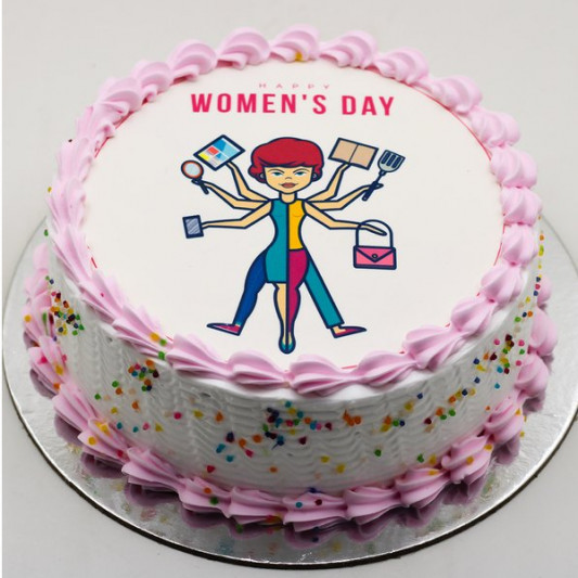 Women's Day Special Cake online delivery in Noida, Delhi, NCR, Gurgaon