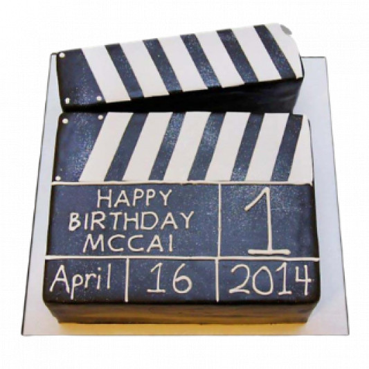 Movie Clapper Board Cake online delivery in Noida, Delhi, NCR, Gurgaon