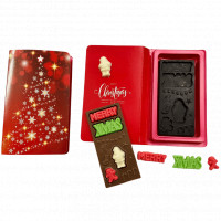 Christmas Themed Booklet Chocolates online delivery in Noida, Delhi, NCR,
                    Gurgaon