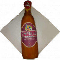 Kingfisher Bottle Shape Cake online delivery in Noida, Delhi, NCR,
                    Gurgaon